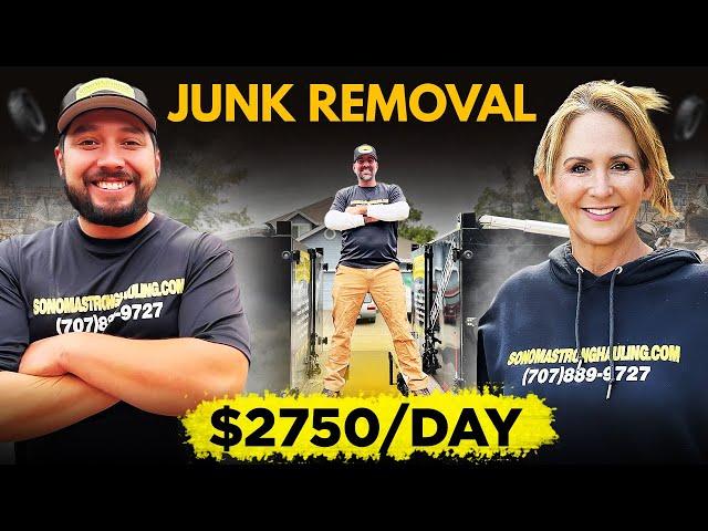 $2,750 in ONE DAY! Junk Removal Business…..Day in the life