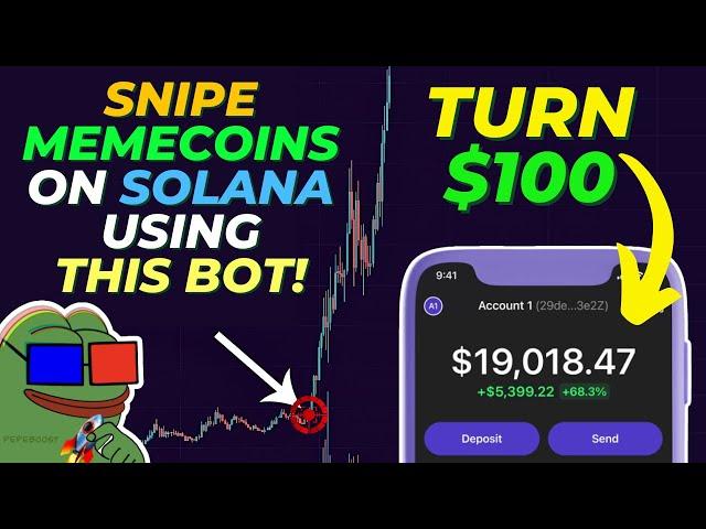 HOW TO SNIPE MEMECOINS ON SOLANA!