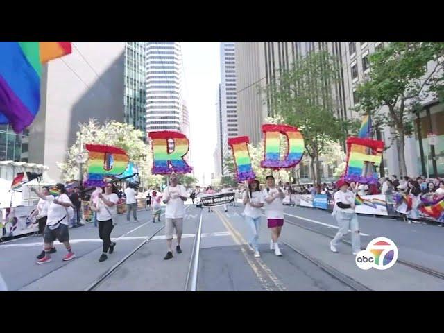 Here's the best of 2024 San Francisco Pride Parade: Video
