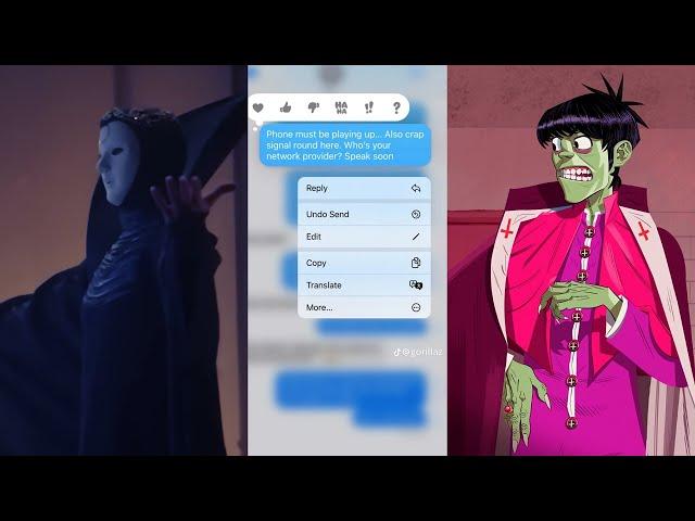 [Gorillaz] Texts Between Murdoc and Moon Flower | Rate his rizz