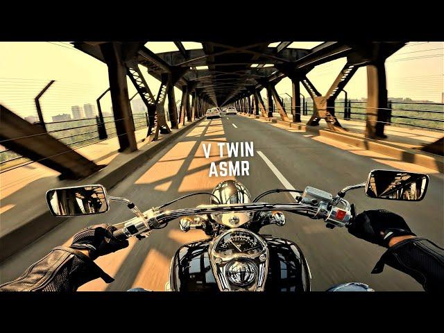 Sounds better than a Harley? | VTX [RAW] POV | Pure Engine Sound | V&H Pipes | Motorcycle ASMR