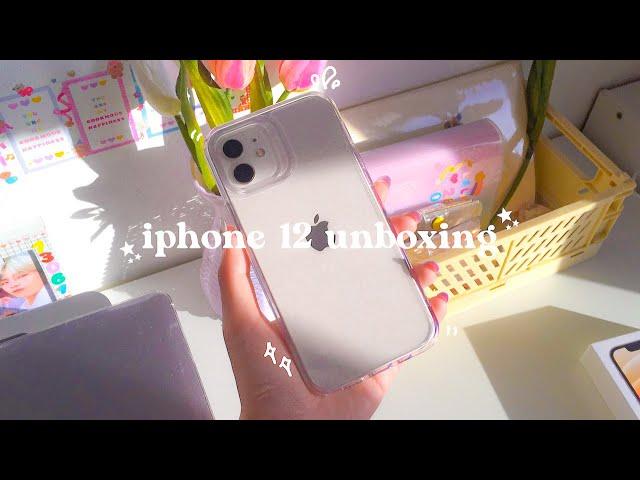 unboxing iPhone 12  + MagSafe charger