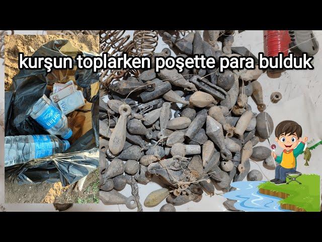 gölden hem balık hem kurşun topladık. #scrap #hurdatoplama #ekgelir #doğa #hurda #parakazanma