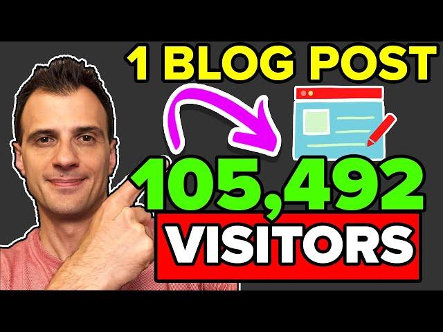 How to Write a Blog Post (for Beginners 2022) & Get 100,000 Visitors