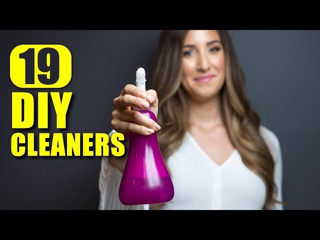 19 DIY Cleaning Products! (Natural Cleaning Products)