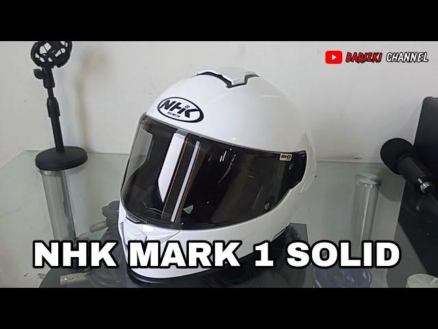 UNBOXING HELM NHK MARK 1 SOLID || Motovlog Indonesia