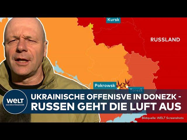 PUTINS KRIEG: Kiew peitscht Offensive voran - Ukrainer treiben ausgelaugte Russen vor sich her