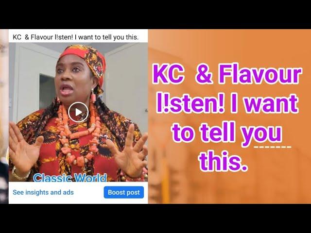 KC  & Flavour l!sten! I want to tell you this.