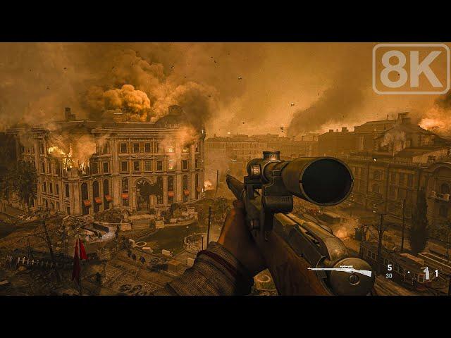 Siege of Stalingrad 1942｜138th Rifle Division, Red Army｜Call of Duty Vanguard｜8K