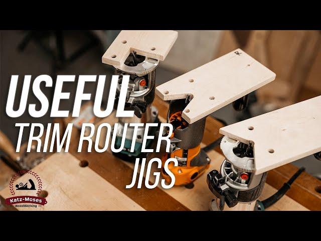 Very Useful Trim/Palm Router Jigs