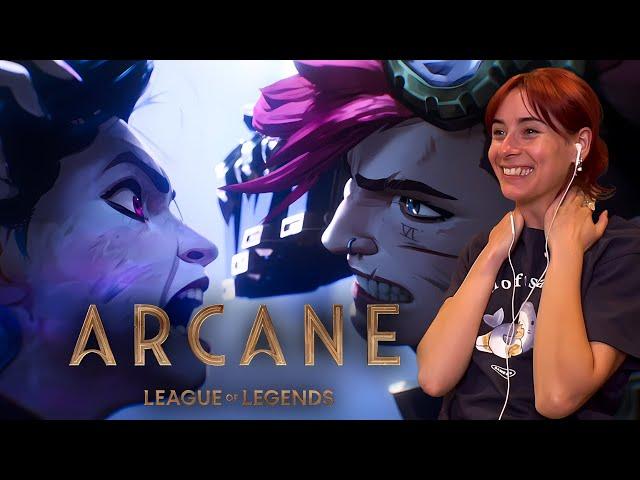 FINALLY JINX VS VI!! | ARCANE Season 2 Ep 2+3 Reaction!