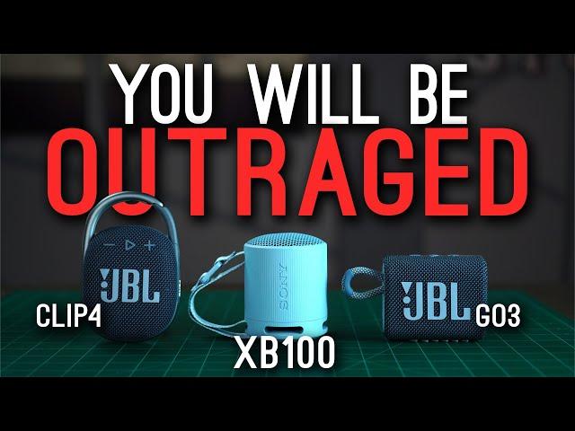 JBL  Defeated? Sony XB100 vs JBL Clip 4 & JBL Go 3 | New Stuff TV