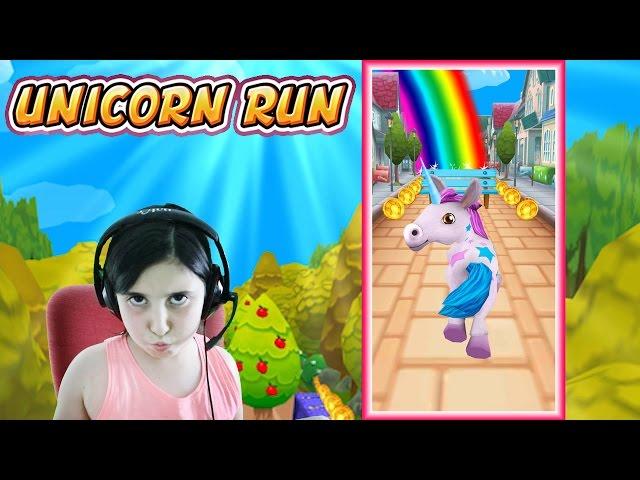 Unicorn Runner 3D App Gameplay