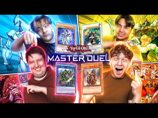 We CREATED the WORST Yu-Gi-Oh! ANIME Decks to DUEL?! | Master Madness #6