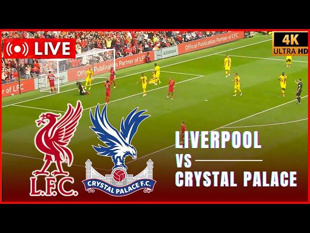  LIVE : Liverpool vs Crystal Palace | Premier League 2025 | EPL Full Match Streaming eFootball