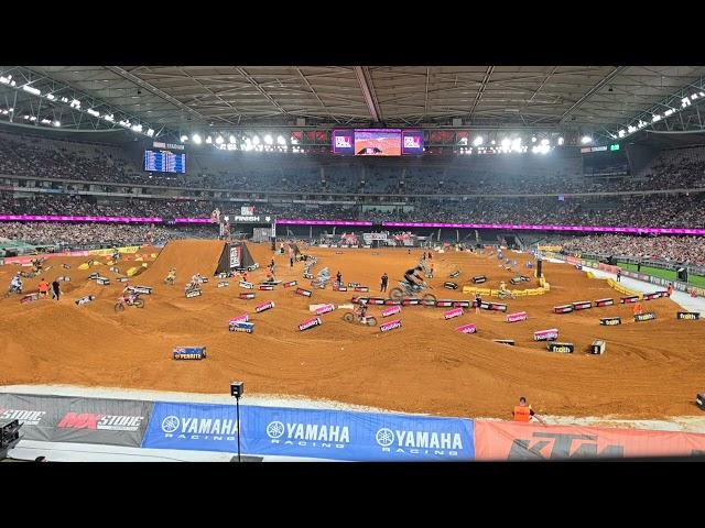 AusxOpen 450 race 2 Melbourne Supercross #ausx