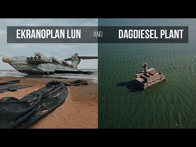 Ekranoplan Lun and Dagdiesel Plant