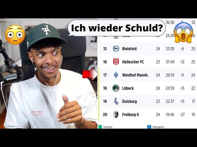 Willy sieht wo Waldhof Mannheim in der Tabelle steht und ist geschockt‍️