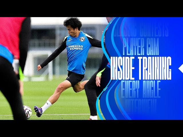 Small-Sided Games And Finishing  | Brighton's Inside Training