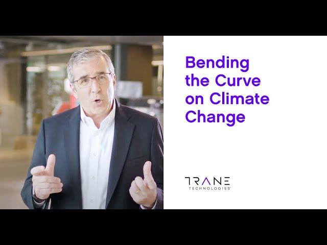 Trane Technologies CEO Dave Regnery Discusses Climate Change