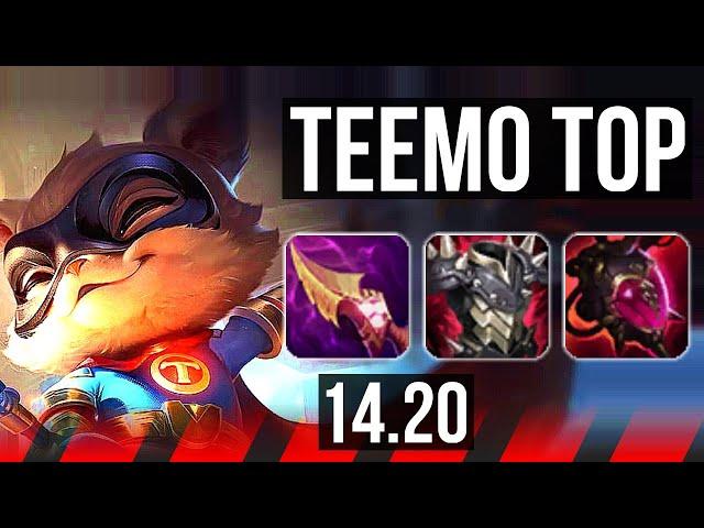 TEEMO vs FIORA (TOP) | 6 solo kills | VN Master | 14.20