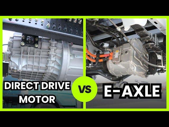 EV Truck Drive System - Direct Motor VS E-Axle, Comparison and Explanation #ev #truck #emobility