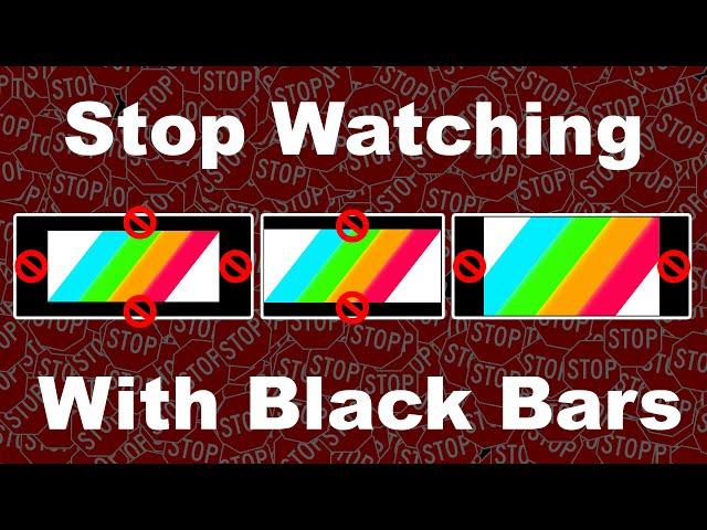 Stop Watching YouTube with Black Bars! Works for 21:9 and 16:9 monitors.