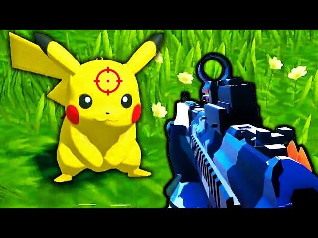 The Pokemon game where you have a gun