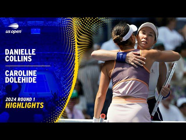 Danielle Collins vs. Caroline Dolehide Highlights | 2024 US Open Round 1