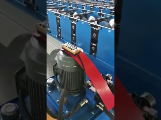 ridge cap roll forming machine