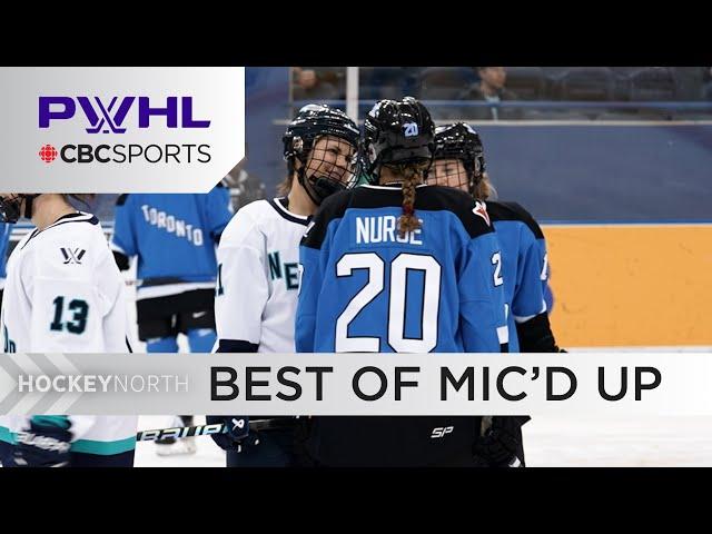 PWHL Mic’d Up: Best moments from the inaugural season