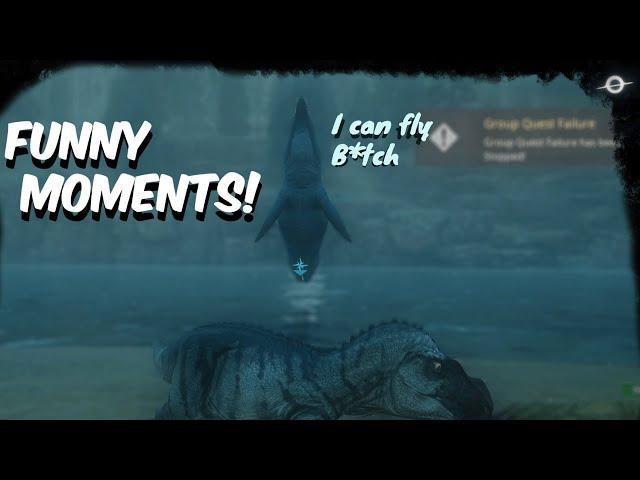 Path of Titans funny moments compilation