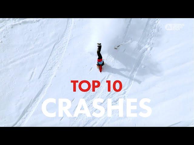 FREERIDE WORLD TOUR | TOP 10 CRASHES ALL TIME