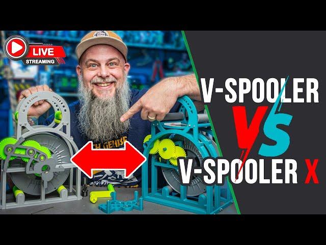 V-SPOOLER vs V-SPOOLER X: Welches ist das beste Modell? Live-Vergleich!