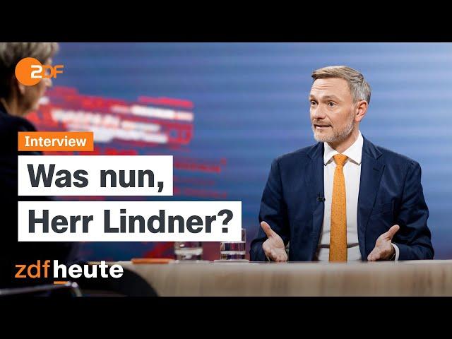 Ampel-Aus: Lindner fühlte sich erpresst | Was nun?