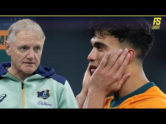 Joe Schmidt explains why he dropped Joseph-Aukuso Suaalii in Wallabies Team vs Wales