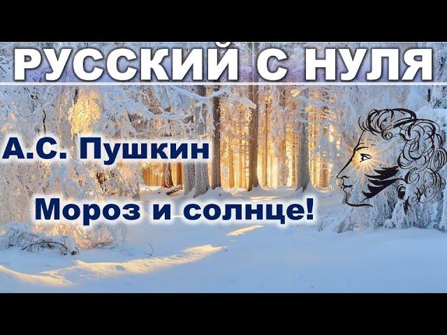 We learn Russian with Pushkin