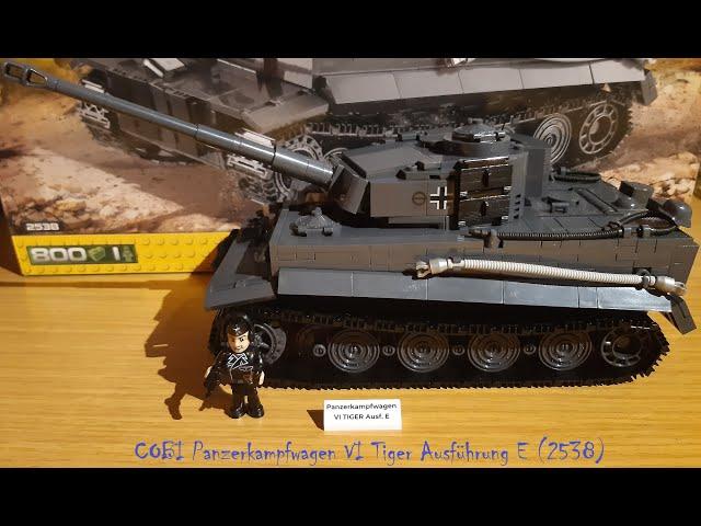 COBI Panzerkampfwagen VI Tiger Ausführung E (2538)