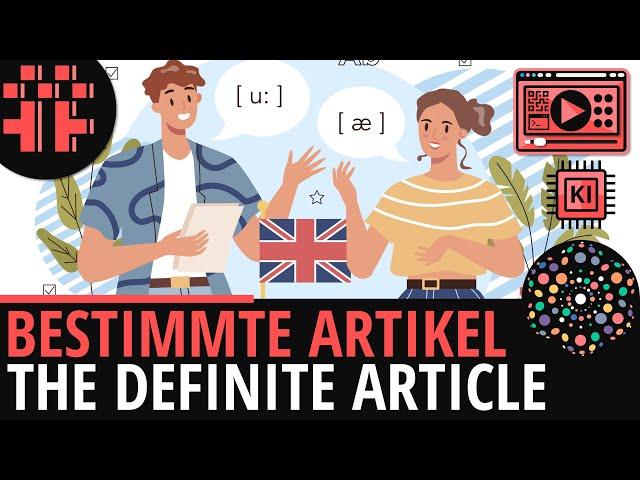 Der bestimmte Artikel The definite article │Englisch Lernvideo│Learning Level Up [KI]