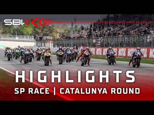 FULL HIGHLIGHTS: Superpole Race in Barcelona  | 2024 #CatalanWorldSBK 