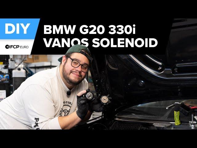 BMW 330i Vanos Solenoid Actuator Replacement DIY (2019-Present BMW G20 330i, M340i, G22 430i, M440i)