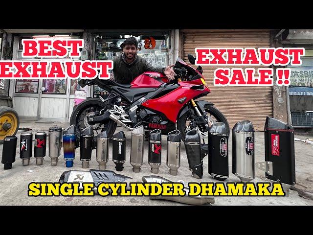 Best EXHAUST for R15v4 ️| SC PROJECT AKRAPOVIC YOSHIMURA Ki SALE lgadi 