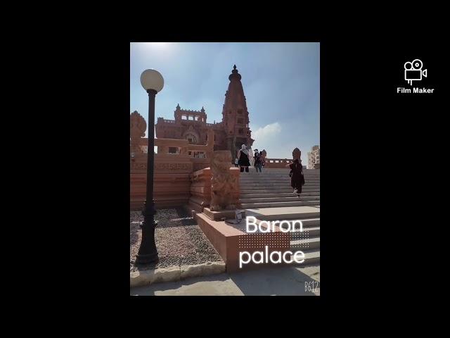 My first simple vlog~ Short Visit to Baron Empain Palace~ زيارة قصر البارون مع اللقطة الواحدة️