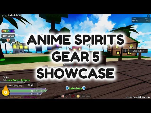 [ANIME SPIRITS] LUFFY GEAR 5 SHOWCASE