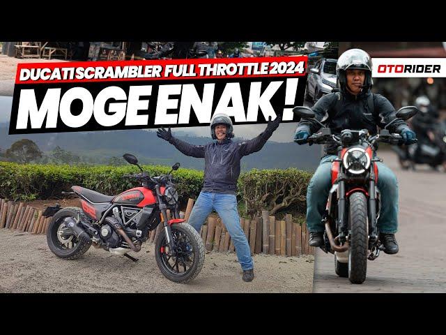 Ducati Scrambler Full Throttle 2024 - Review Sambil Touring Tipis-tipis | Otorider