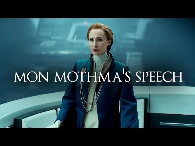 Mon Mothma's Speech Against Emperor Palpatine | Star Wars: Andor Season 2 EP 9