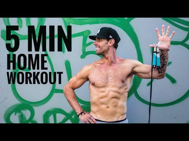 5 Min Home Jump Rope Workout