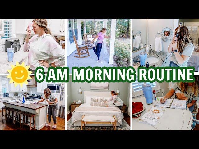 6 AM MORNING ROUTINE | STAY AT HOME MOM SCHEDULE | Amy Darley