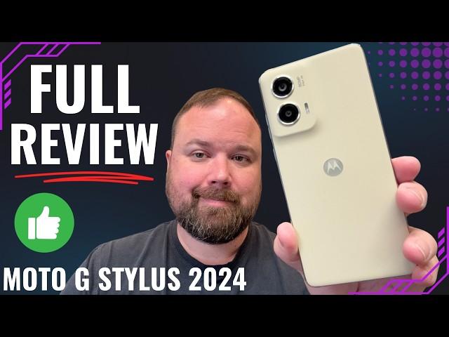 Moto G Stylus 2024 Full Review: Great Stylus Phone for $399!