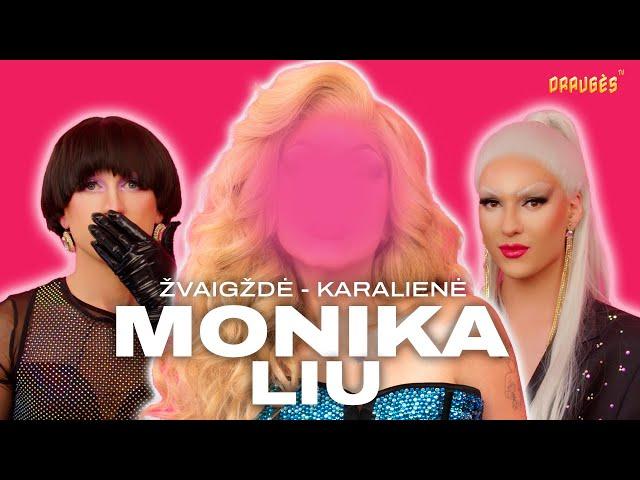 DRAMATIŠKA MONIKOS LIU DRAG TRANSFORMACIJA | Pokalbis apie vaikinus, Euroviziją ir makiažą  1 DALIS